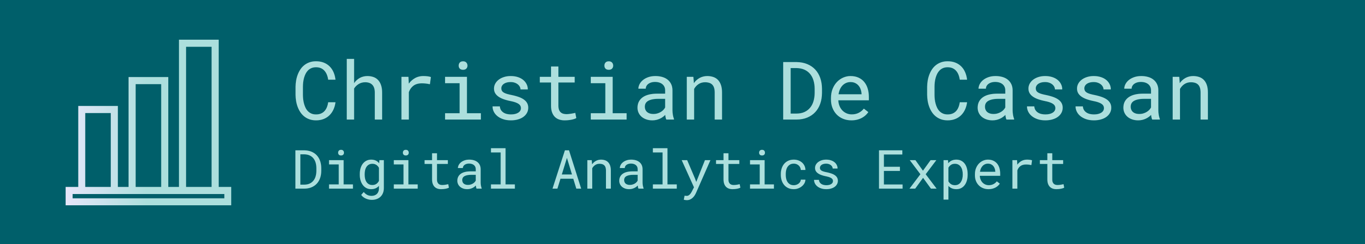 Christian De Cassan – Digital Analytics Expert